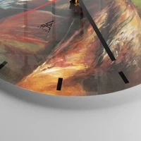 Esfera sin numeración, con rayas