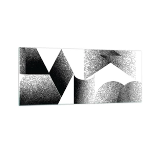 Cuadro sobre vidrio - Impresiones sobre Vidrio - Ángulos y óvalos - 100x40 cm