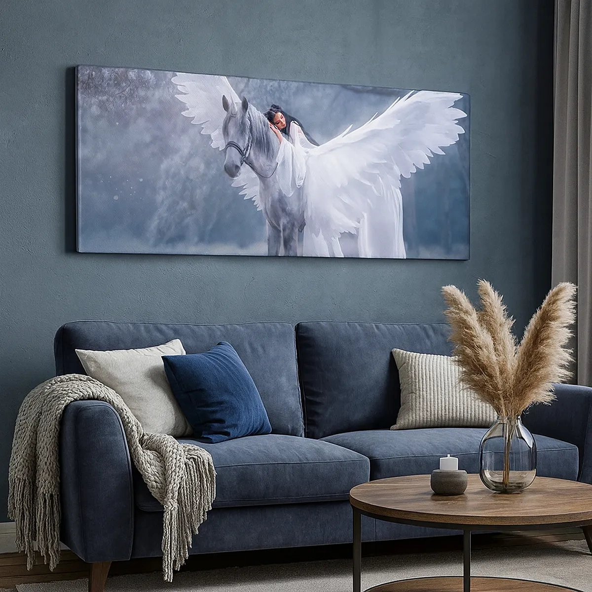 Cuadro sobre lienzo - Impresión de Imagen - Un momento de inspiración - 30x30 cm