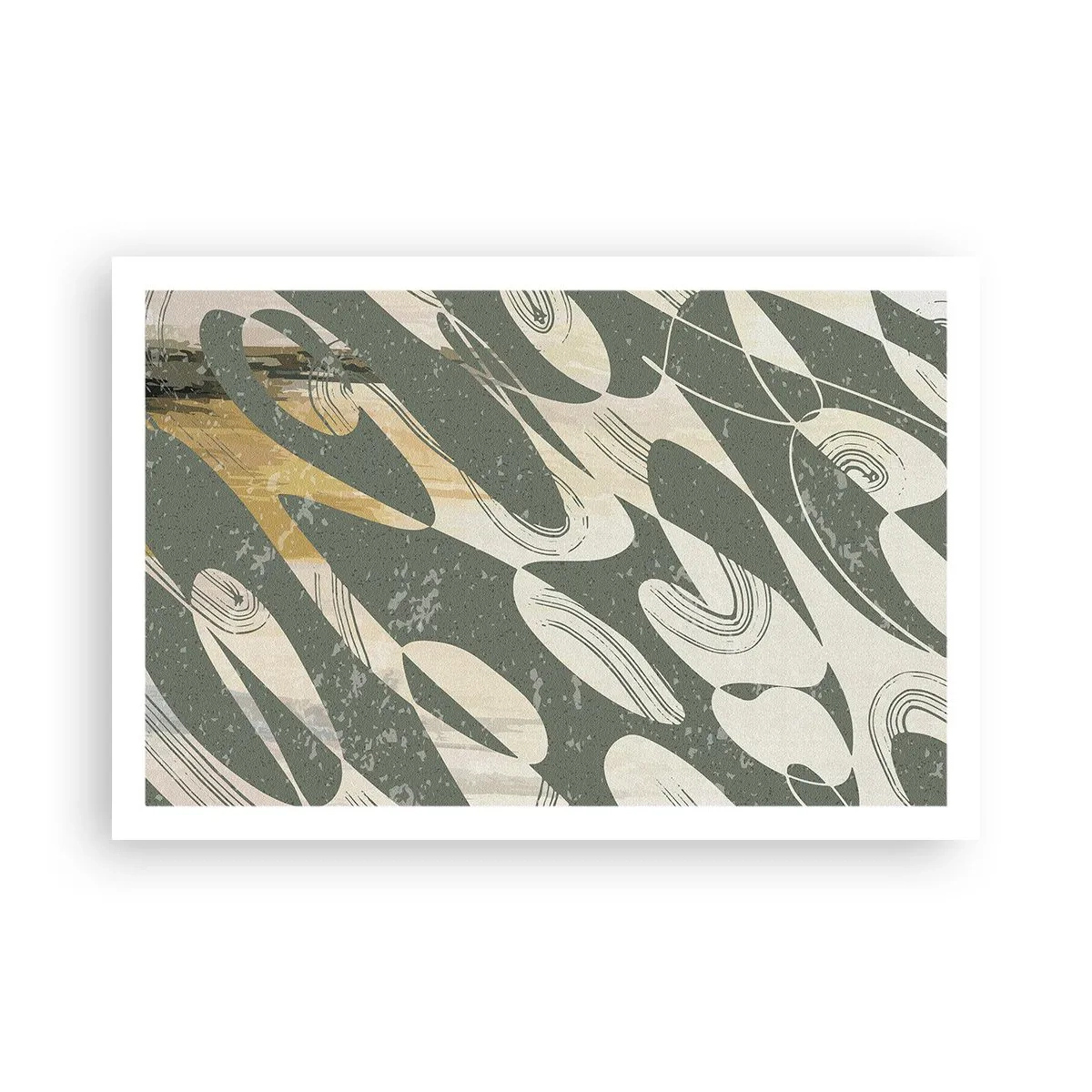 Póster - Abstracción rítmica - 91x61 cm