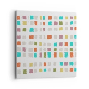 Cuadro sobre lienzo - Impresión de Imagen - Juego desconocido - 70x70 cm