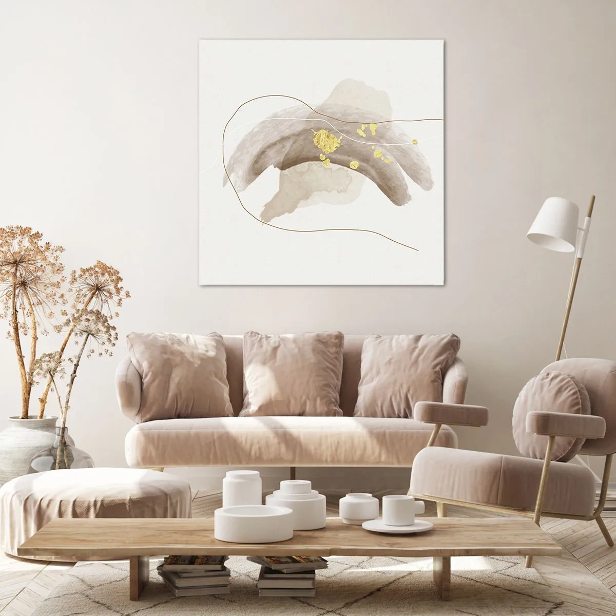 Cuadro sobre lienzo - Impresión de Imagen - Encontrado en el espacio - 60x60 cm