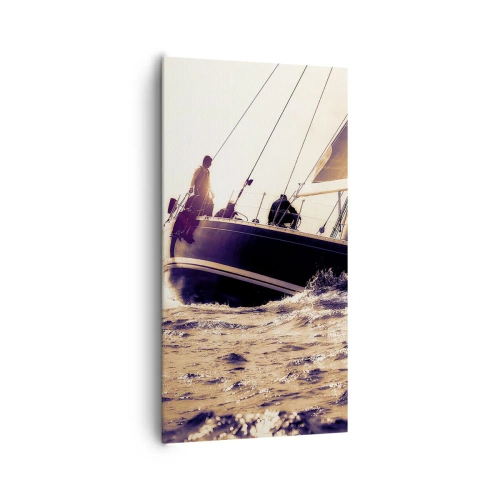 Cuadro sobre lienzo - Impresión de Imagen - Navega, marinero - 65x120 cm