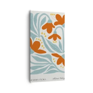 Cuadro sobre lienzo - Impresión de Imagen - Hacia la tierra, hacia el sol - 65x120 cm