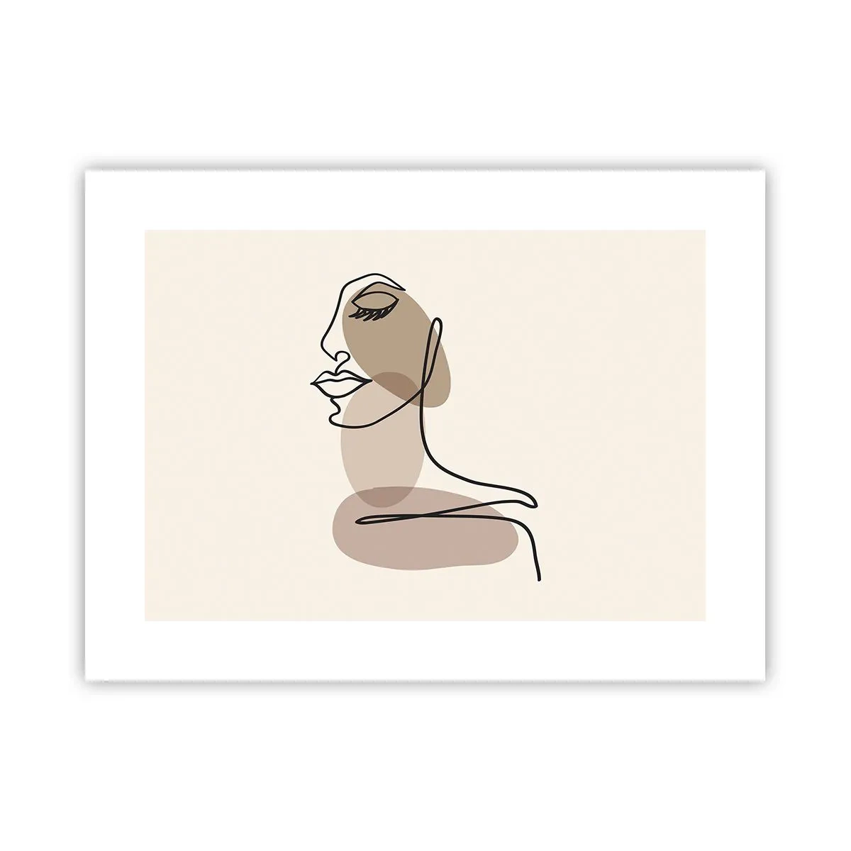 Póster - Una línea de hermosura - 40x30 cm