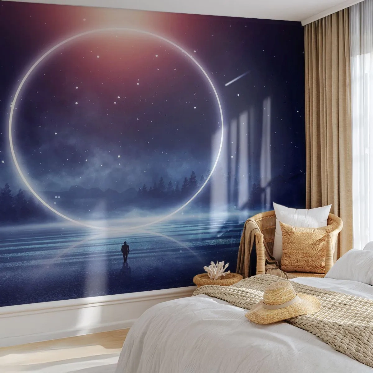Fotomural Premium Canvas - Ya están aquí... - Fantasía, Cosmos, Paisaje - 250x175 cm