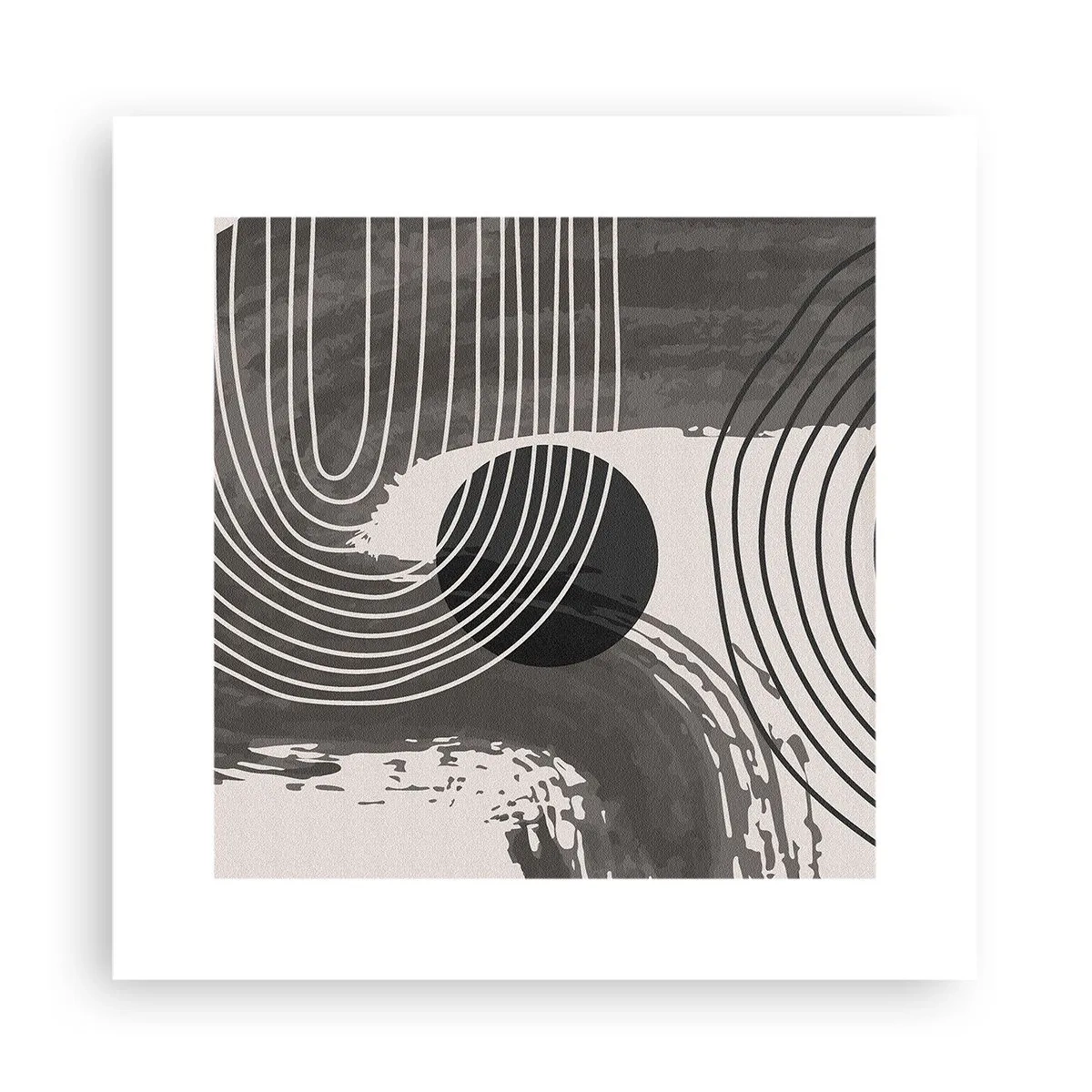 Póster - La victoria del óvalo - 30x30 cm