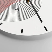 Esfera sin numeración, con rayas