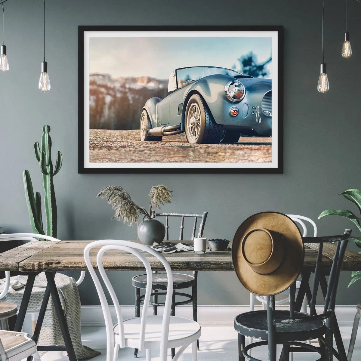 Póster en marco negro - Porque el estilo importa - 91x61 cm