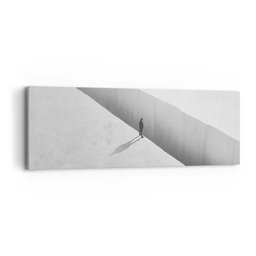 Cuadro sobre lienzo - Impresión de Imagen - Sin un destino claro - 90x30 cm