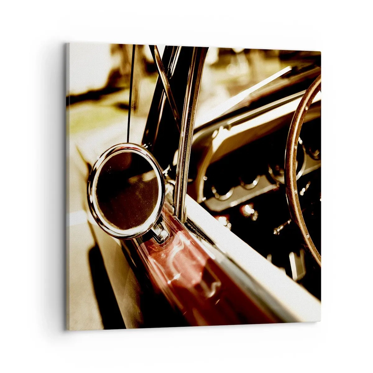 Cuadro sobre lienzo - Impresión de Imagen - Un coche con alma - 50x50 cm