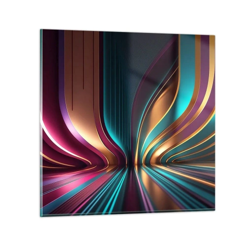Cuadro sobre vidrio - Impresiones sobre Vidrio - Arquitectura de la luz - 30x30 cm