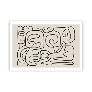 Póster - El camino correcto - 91x61 cm