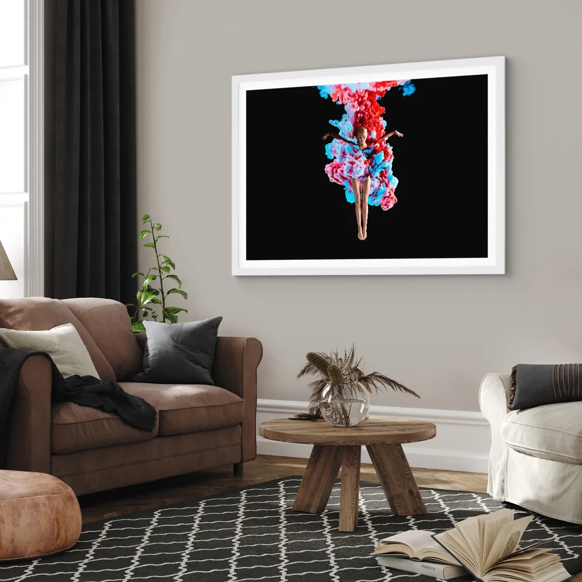 Póster en marco blanco - En plena floración - 40x30 cm