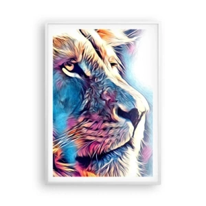 Póster en marco blanco - La sabiduría de la naturaleza - 70x100 cm