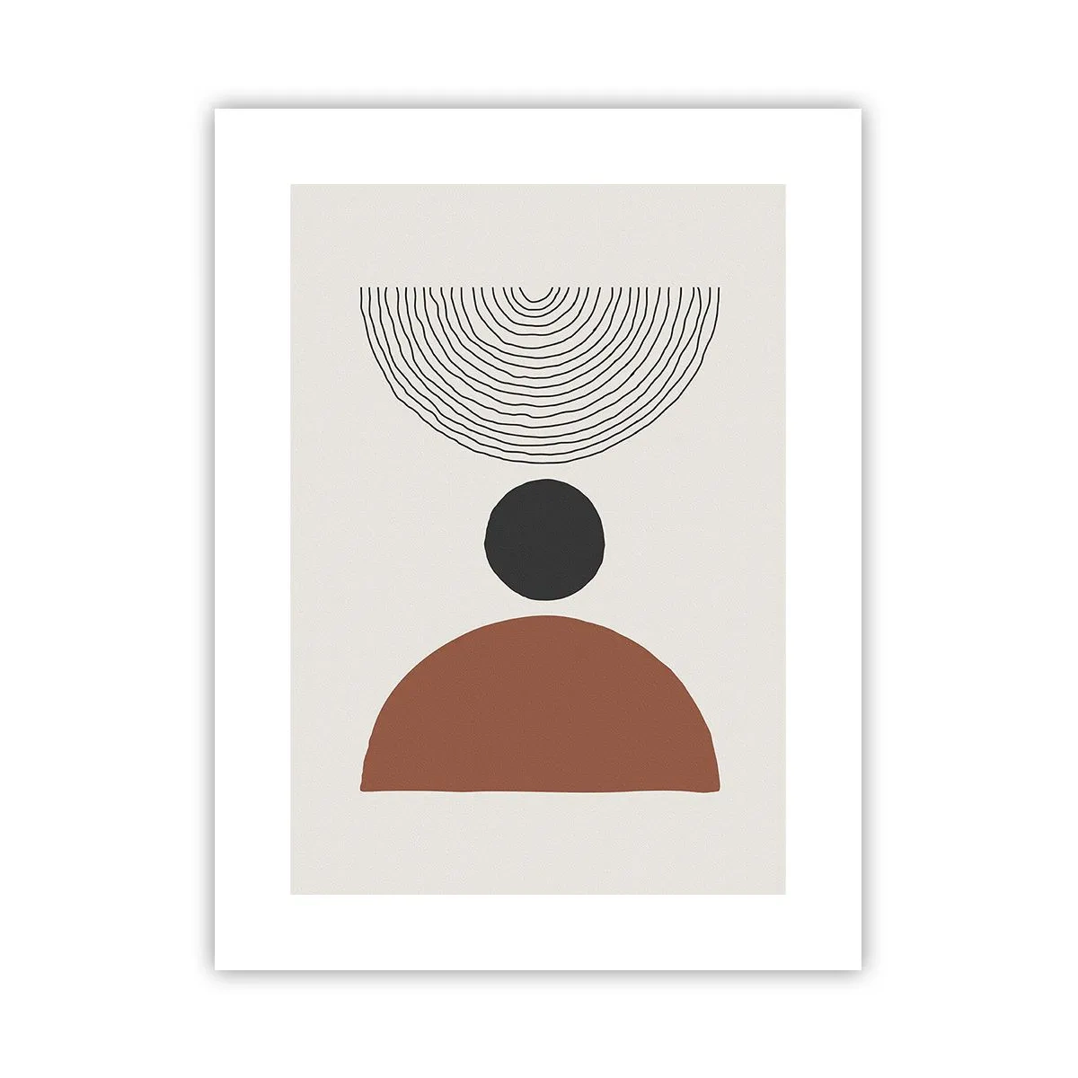 Póster - En el centro de la atención - 30x40 cm