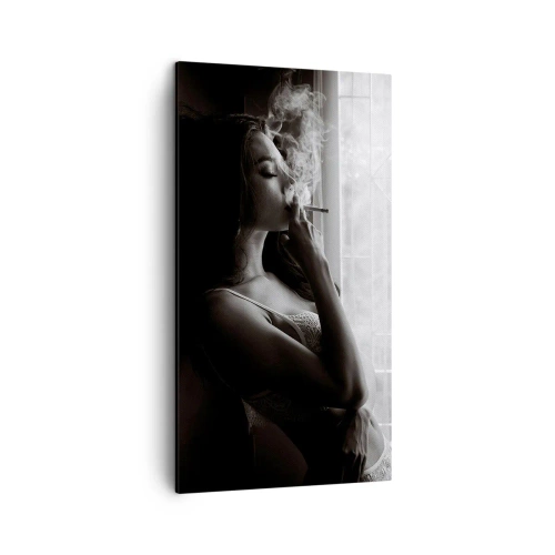 Cuadro sobre lienzo - Impresión de Imagen - Un momento sensual - 45x80 cm