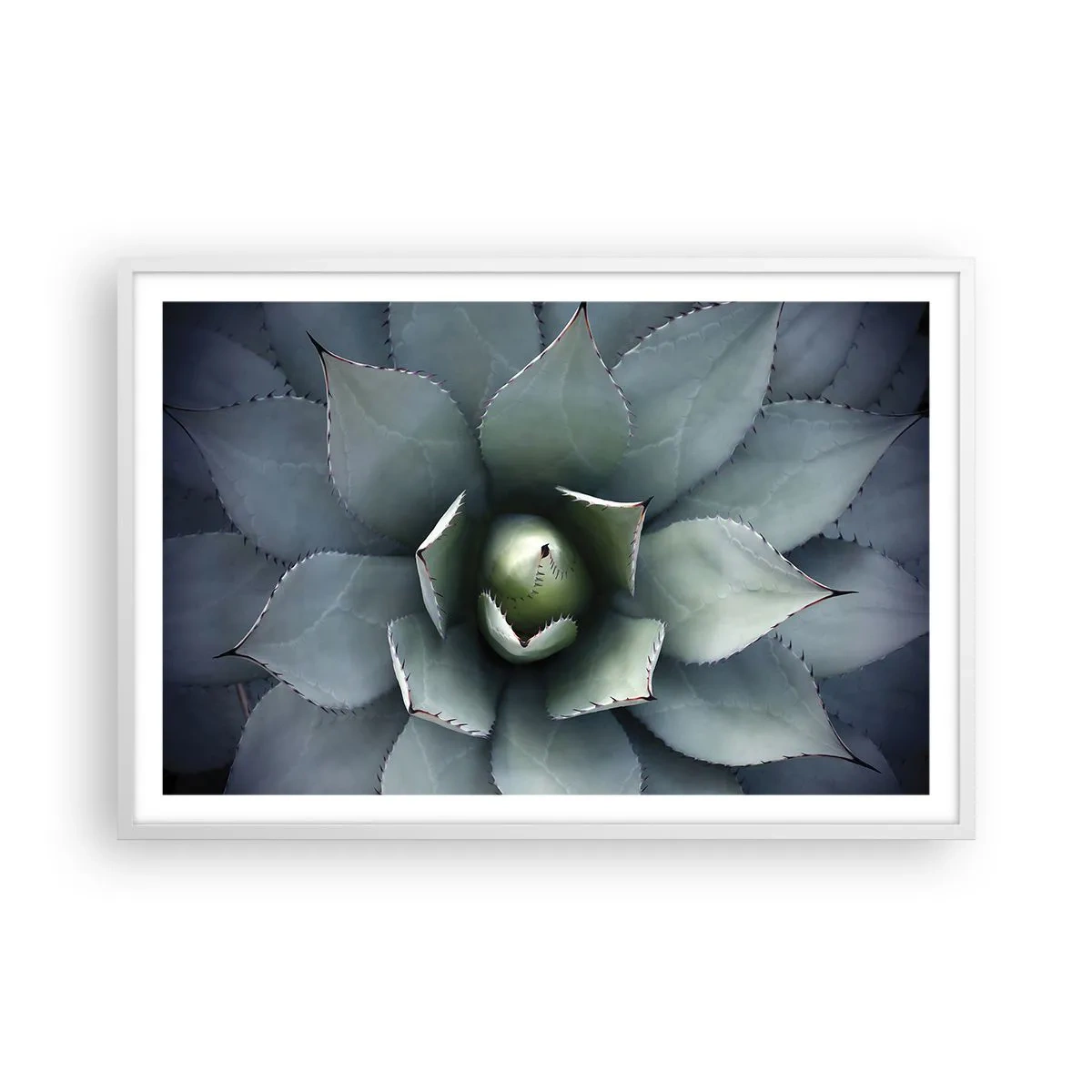 Póster en marco blanco - Perfección natural - 91x61 cm