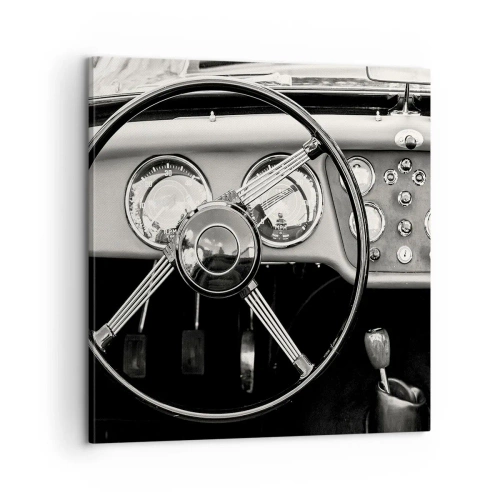 Cuadro sobre lienzo - Impresión de Imagen - El sueño de un coleccionista - 60x60 cm