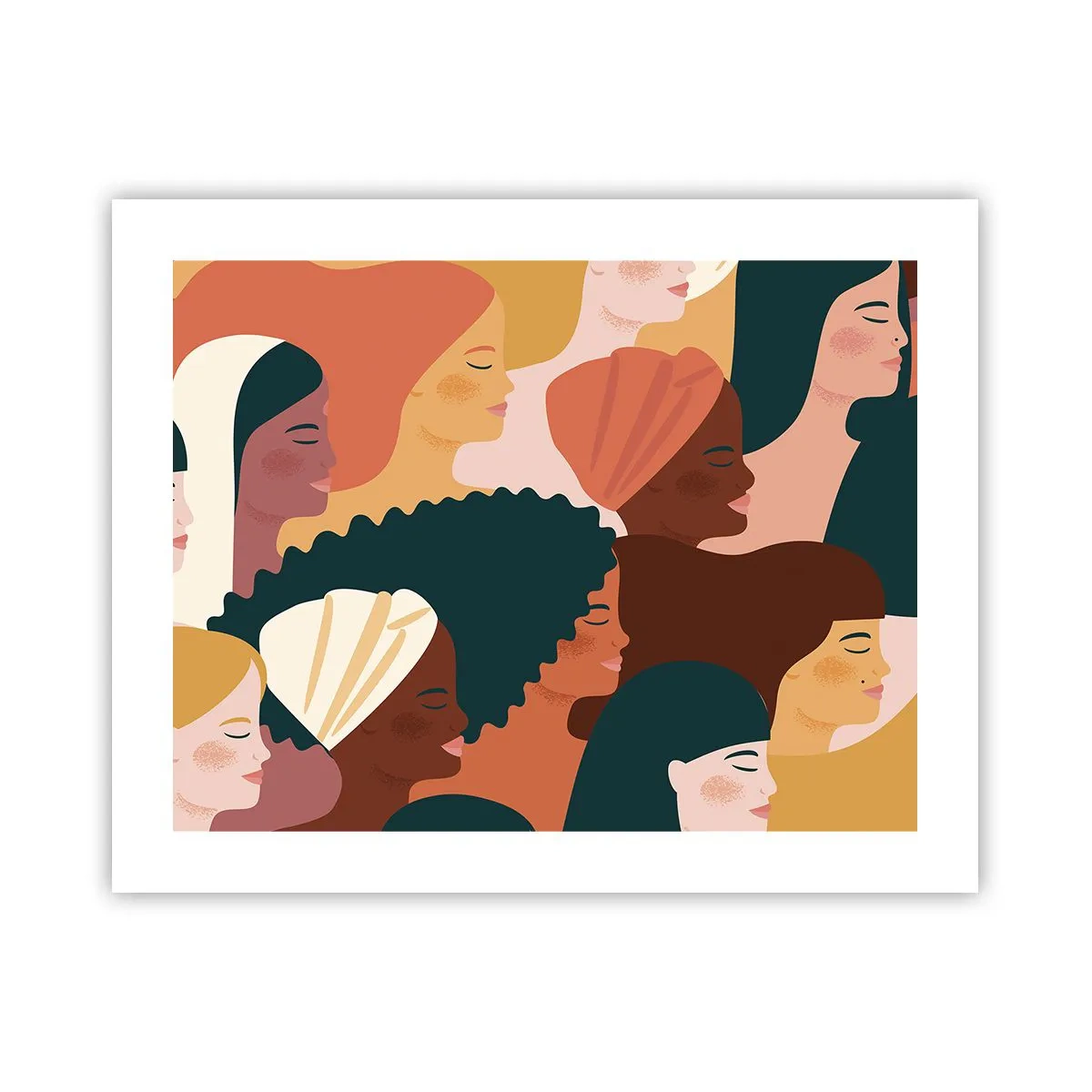 Póster - La feminidad - 50x40 cm