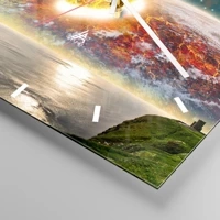 Esfera sin numeración, con rayas