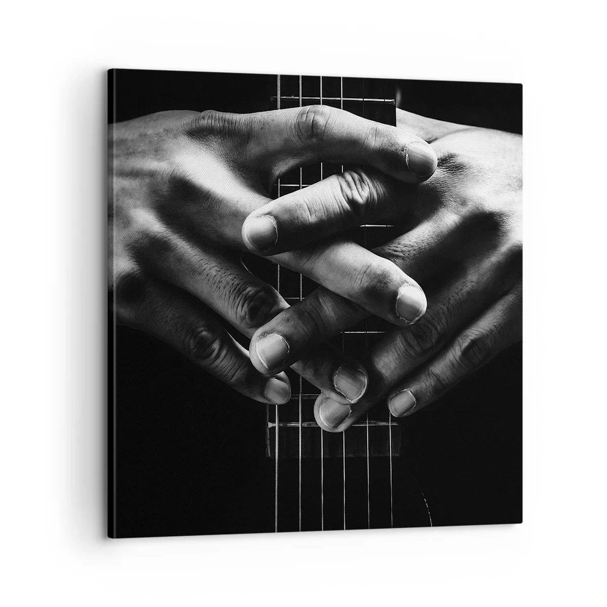 Cuadro sobre lienzo - Impresión de Imagen - La oración del artista - 60x60 cm