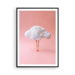Póster en marco negro - Dulce promesa - 70x100 cm