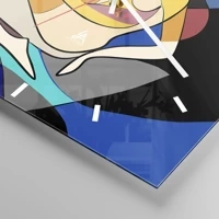 Esfera sin numeración, con rayas