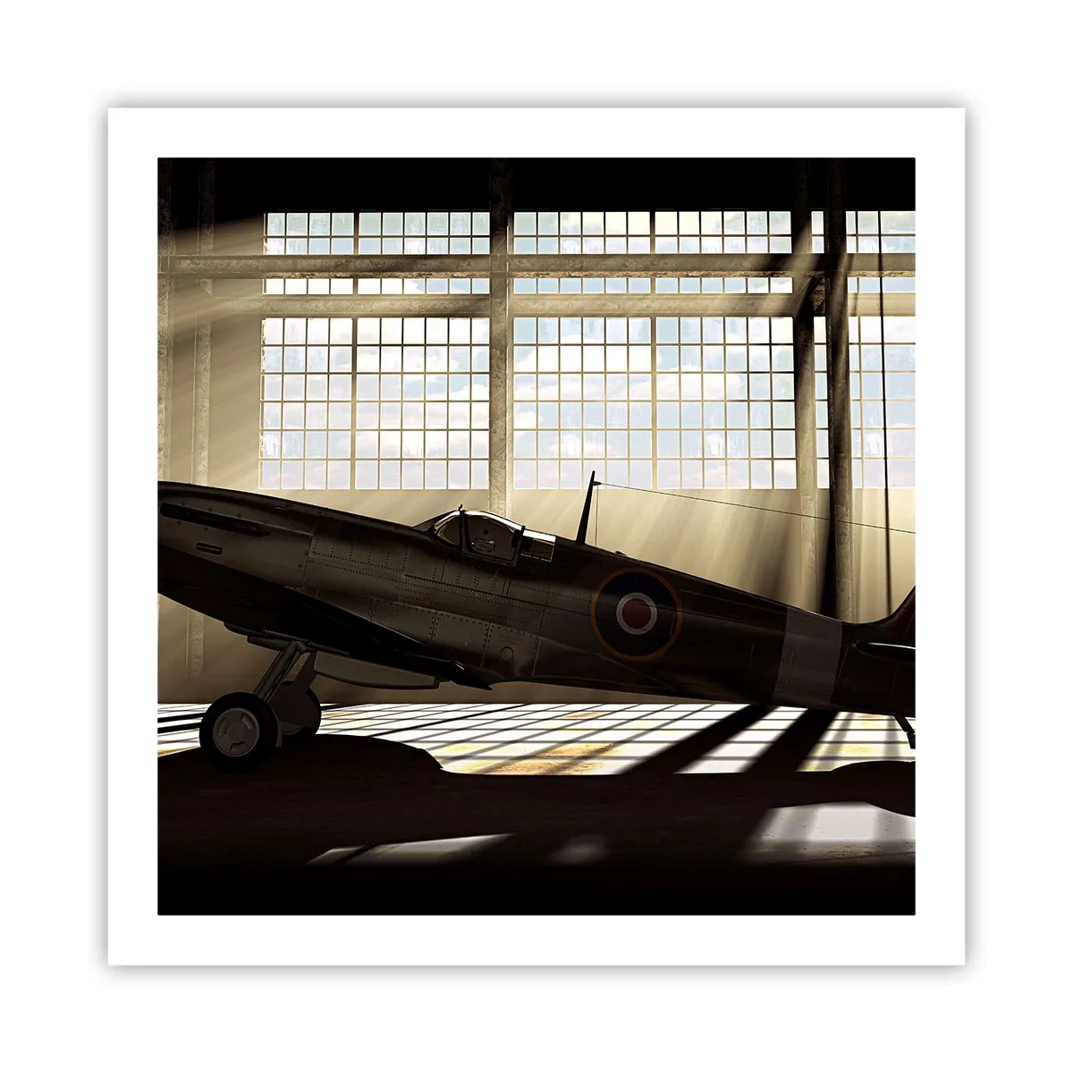 Póster - El descanso del guerrero - 60x60 cm