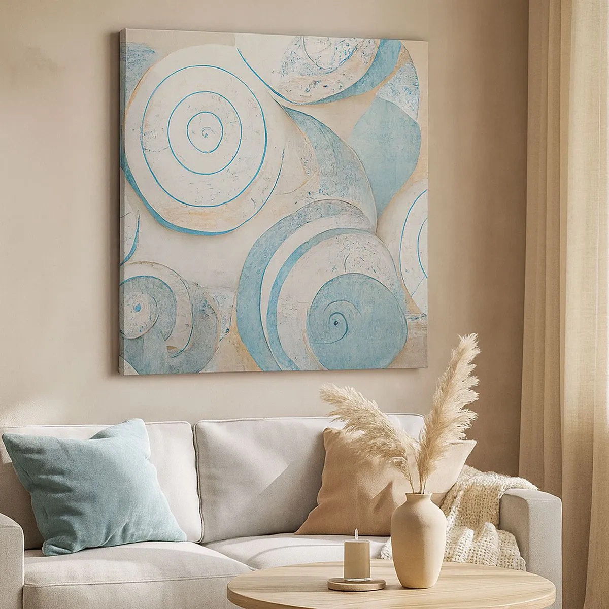 Cuadro sobre lienzo - Impresión de Imagen - ¿Qué esconden en su interior? - 30x30 cm