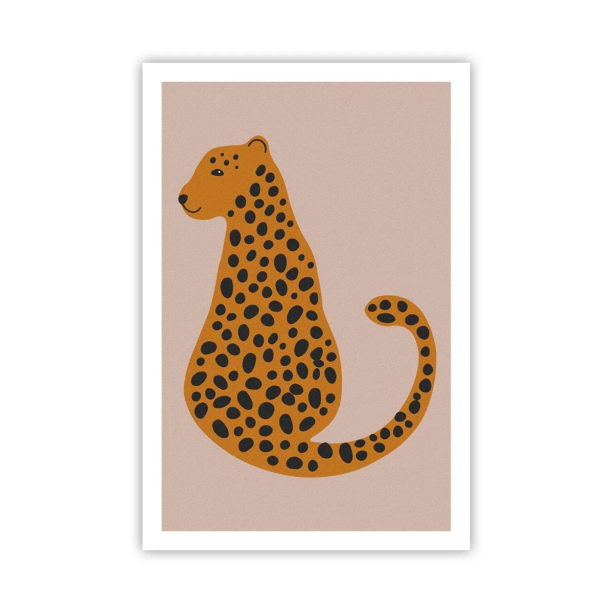 Póster - El estampado de leopardo está de moda - 61x91 cm