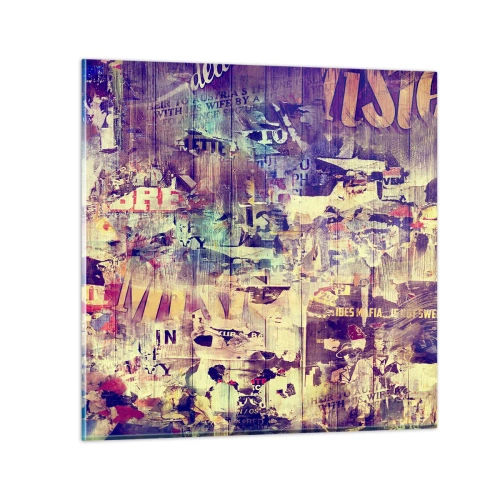 Cuadro sobre vidrio - Impresiones sobre Vidrio - Y eso es todo lo que quedará - 30x30 cm