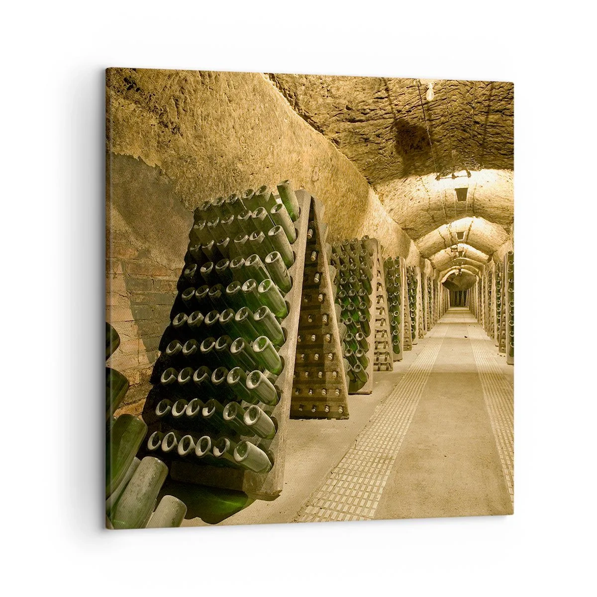 Cuadro sobre lienzo - Impresión de Imagen - El nacimiento del gusto - 50x50 cm