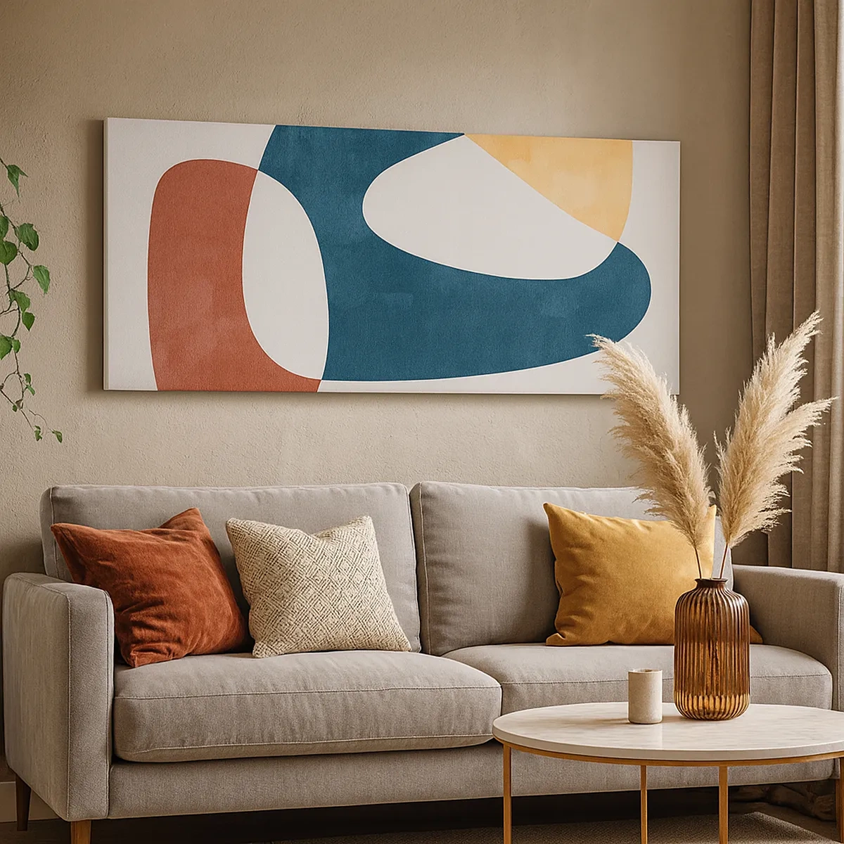 Cuadro sobre lienzo - Impresión de Imagen - Influencias y metamorfosis - 30x30 cm