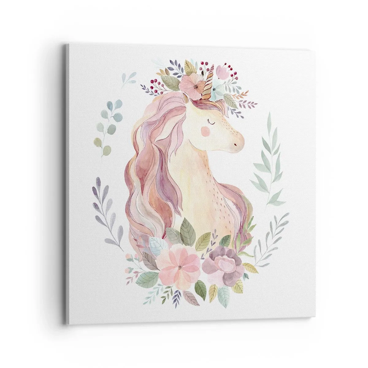 Cuadro sobre lienzo - Impresión de Imagen - Una invitación al mundo de los cuentos de hadas - 70x70 cm