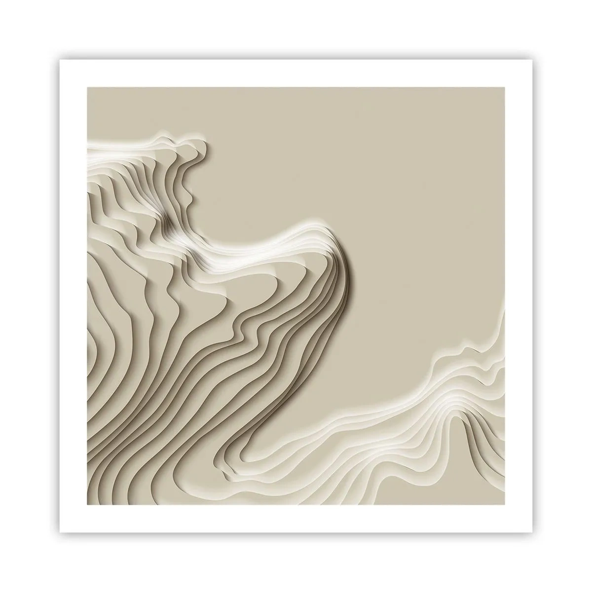 Póster - Topografía del arte - 60x60 cm