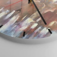 Esfera sin numeración, con rayas