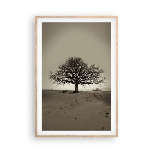 Póster en marco roble claro - De aquí a la eternidad - 61x91 cm