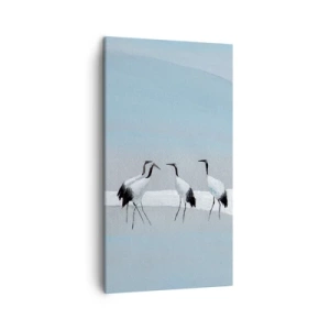 Cuadro sobre lienzo - Impresión de Imagen - Después de un día caluroso - 45x80 cm