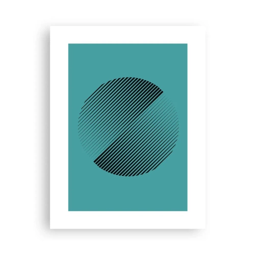 Póster - El círculo: una variación geométrica - 30x40 cm