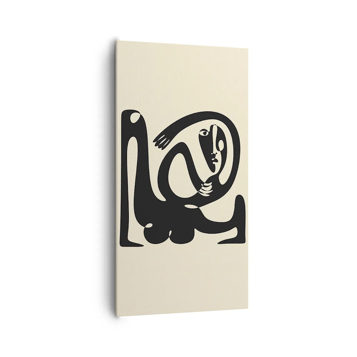 Cuadro sobre lienzo - Impresión de Imagen - Casi Picasso - 65x120 cm