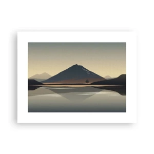 Póster - Reflejo de espejo - 40x30 cm