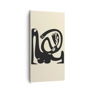 Cuadro sobre lienzo - Impresión de Imagen - Casi Picasso - 65x120 cm