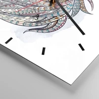 Esfera sin numeración, con rayas