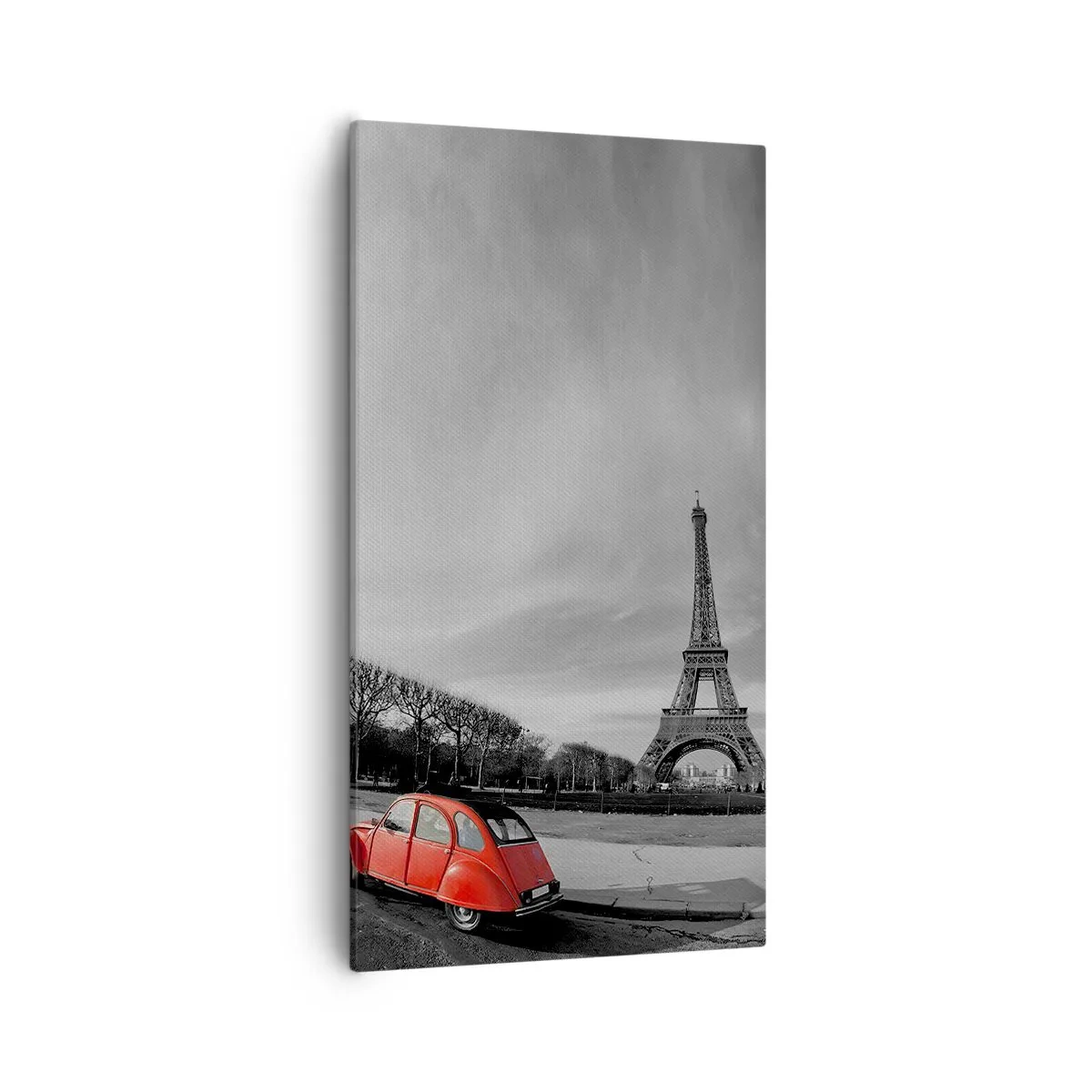 Cuadro sobre lienzo - Impresión de Imagen - Más parisino que el propio París - 55x100 cm