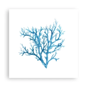 Póster - Filigrana marina - 40x40 cm