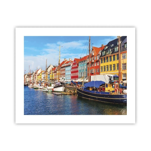 Póster - Muelle alegre - 50x40 cm