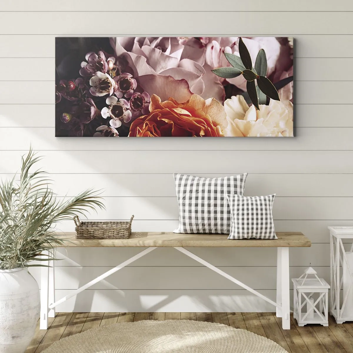 Cuadro sobre lienzo - Impresión de Imagen - Belleza envolvente - 90x30 cm