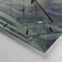 Esfera sin numeración, con rayas