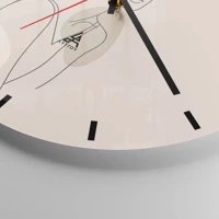 Esfera sin numeración, con rayas